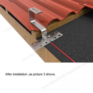 Solar Tile Roof Hooks Installation-SPC-RF-IK07-DR-1.2-2