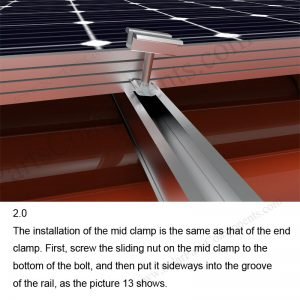 Solar Tile Roof Hooks Installation-SPC-RF-IK07-DR-2.0-1