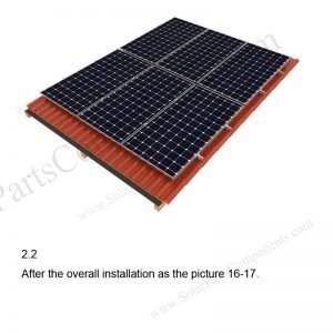 Solar Tile Roof Hooks Installation-SPC-RF-IK08-DR-2.2-1