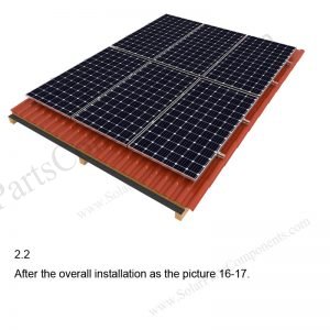Solar Tile Roof Hooks Installation-SPC-RF-IK09-DR-2.2-1