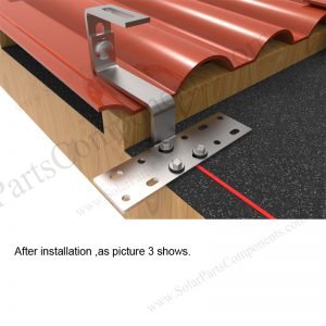 Solar Tile Roof Hooks Installation-SPC-RF-IK10-DR-1.2-2