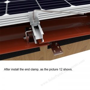 Solar Tile Roof Hooks Installation-SPC-RF-IK10-DR-1.9-2