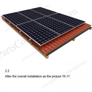 Solar Tile Roof Hooks Installation-SPC-RF-IK10-DR-2.2-1