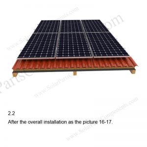 Solar Tile Roof Hooks Installation-SPC-RF-IK10-DR-2.2-2