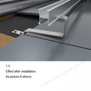 Solar Tile Roof Hooks Installation-SPC-RF-IK11-DR-1.5