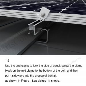 Solar Tile Roof Hooks Installation-SPC-RF-IK11-DR-1.9-1