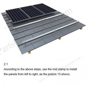 Solar Tile Roof Hooks Installation-SPC-RF-IK12-DR-2.1