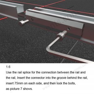 Solar Tile Roof Hooks Installation-SPC-RF-IK13-DR-1.6-1