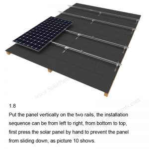 Solar Tile Roof Hooks Installation-SPC-RF-IK13-DR-1.8