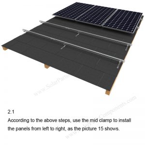 Solar Tile Roof Hooks Installation-SPC-RF-IK13-DR-2.1