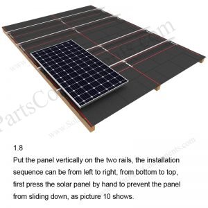 Solar Tile Roof Hooks Installation-SPC-RF-IK14-DR-1.8