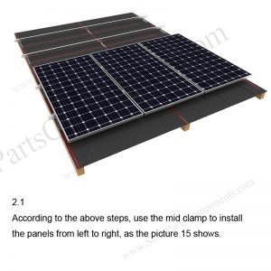 Solar Tile Roof Hooks Installation-SPC-RF-IK14-DR-2.1