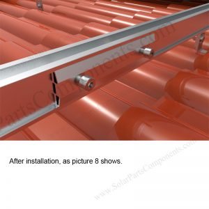 Solar Tile Roof Hooks Installation-SPC-RF-IK15-DR-1.6-2