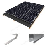 asphalt shingle solar mount