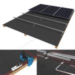 asphalt shingle solar mounting
