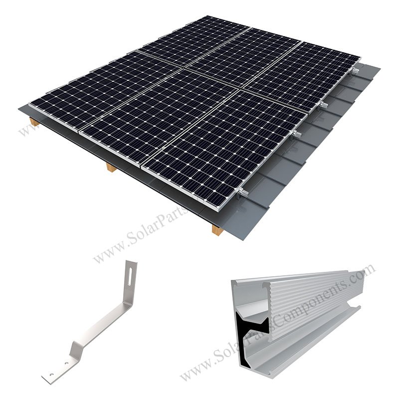 flat roof solar racking,SPC-RF-IK12-DR