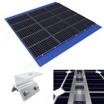 rail-less solar roof mounting system