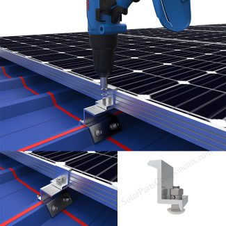 railless pv roof racking system