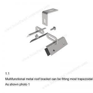 Solar Metal Roof Clamp Installation-SPC-CK-02-1.1