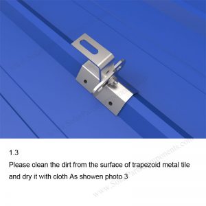 Solar Metal Roof Clamp Installation-SPC-CK-02-1.3