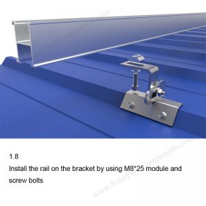 Solar Metal Roof Clamp Installation-SPC-CK-02-1.8