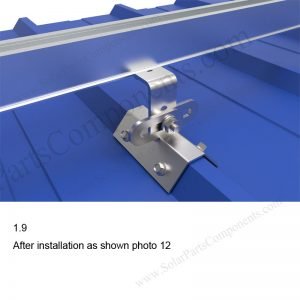 Solar Metal Roof Clamp Installation-SPC-CK-02-1.9