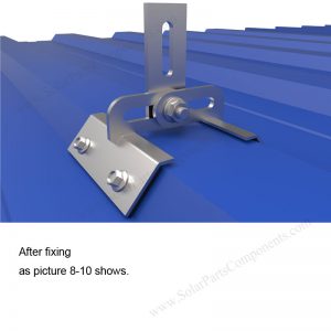 Solar Metal Roof Clamp Installation-SPC-CK-02A-1.7-2