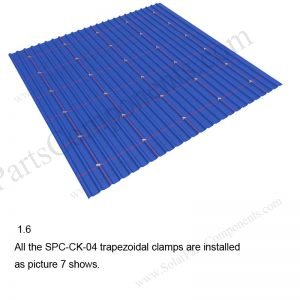 Solar Metal Roof Clamp Installation-SPC-CK-04-1.6
