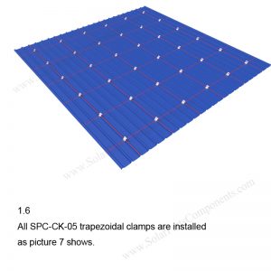 Solar Metal Roof Clamp Installation-SPC-CK-05-1.6