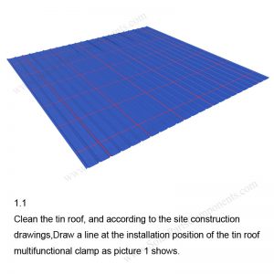 Solar Metal Roof Installation-SPC-RF-CK02-HR-1.1