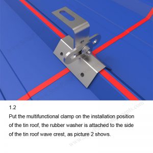 Solar Metal Roof Installation-SPC-RF-CK02-HR-1.2-1