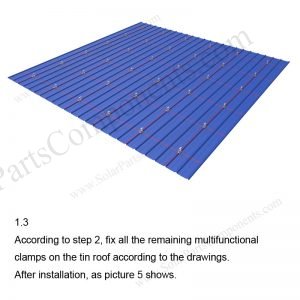Solar Metal Roof Installation-SPC-RF-CK02-HR-1.3