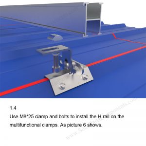 Solar Metal Roof Installation-SPC-RF-CK02-HR-1.4