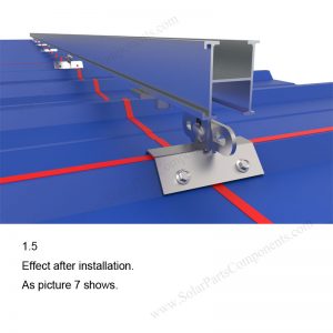 Solar Metal Roof Installation-SPC-RF-CK02-HR-1.5