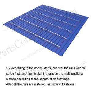 Solar Metal Roof Installation-SPC-RF-CK02-HR-1.7