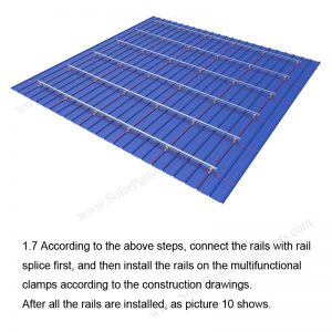 Solar Metal Roof Installation-SPC-RF-CK02-HR-1.7