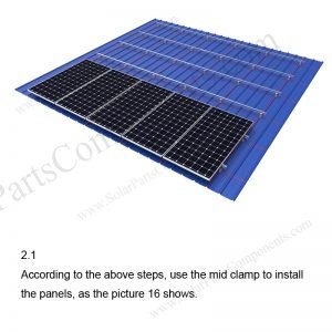 Solar Metal Roof Installation-SPC-RF-CK02-HR-2.1