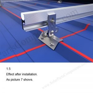 Solar Metal Roof Installation-SPC-RF-CK02A-HR-1.5