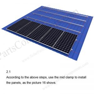 Solar Metal Roof Installation-SPC-RF-CK02A-HR-2.1