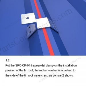 Solar Metal Roof Installation-SPC-RF-CK04-HR-1.2-1