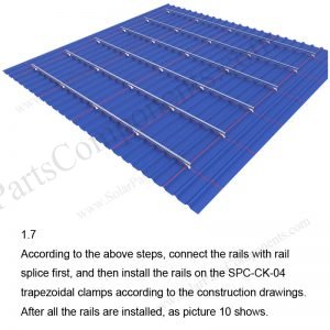 Solar Metal Roof Installation-SPC-RF-CK04-HR-1.7