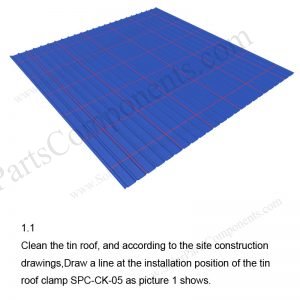 Solar Metal Roof Installation-SPC-RF-CK05-HR-1.1