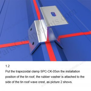 Solar Metal Roof Installation-SPC-RF-CK05-HR-1.2-1
