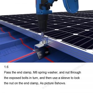 Solar Metal Roof Installation-SPC-RF-CK05-HR-1.6-1