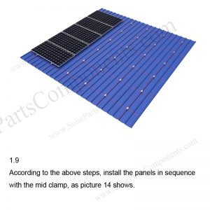 Solar Metal Roof Installation-SPC-RF-CK05-HR-1.9
