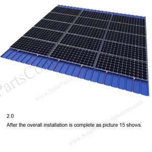 Solar Metal Roof Installation-SPC-RF-CK05-HR-2.0