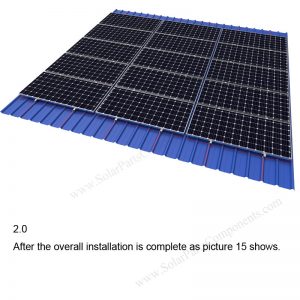 Solar Metal Roof Installation-SPC-RF-CK05-HR-2.0