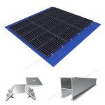 solar metal roof mounting with clamps