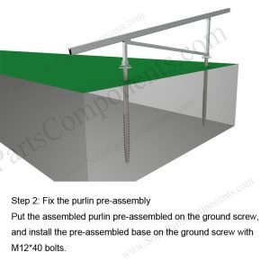 Solar Ground Installation-SPC-GA-4H-N-Step-2-1