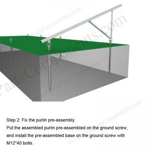 Solar Ground Installation-SPC-GA20-4H-CA-Step-2-1